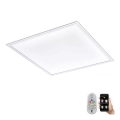 Eglo 79467 - LED Hämardatav laevalgusti POZZALLO LED/21W/230V 2700-6500K 45x45 cm valge + kaugjuhtimispult