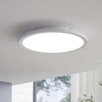 Eglo 79469 - LED Hämardatav laevalgusti POZZALLO LED/21W/230V 2700-6500K valge + kaugjuhtimispult