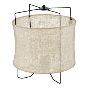 Eglo 79645 - Laualamp BRIDEKIRK 1xE27/40W/230V beež