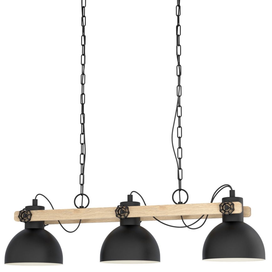 Eglo 79896 - Lühter LUBENHAM 3xE27/28W/230V