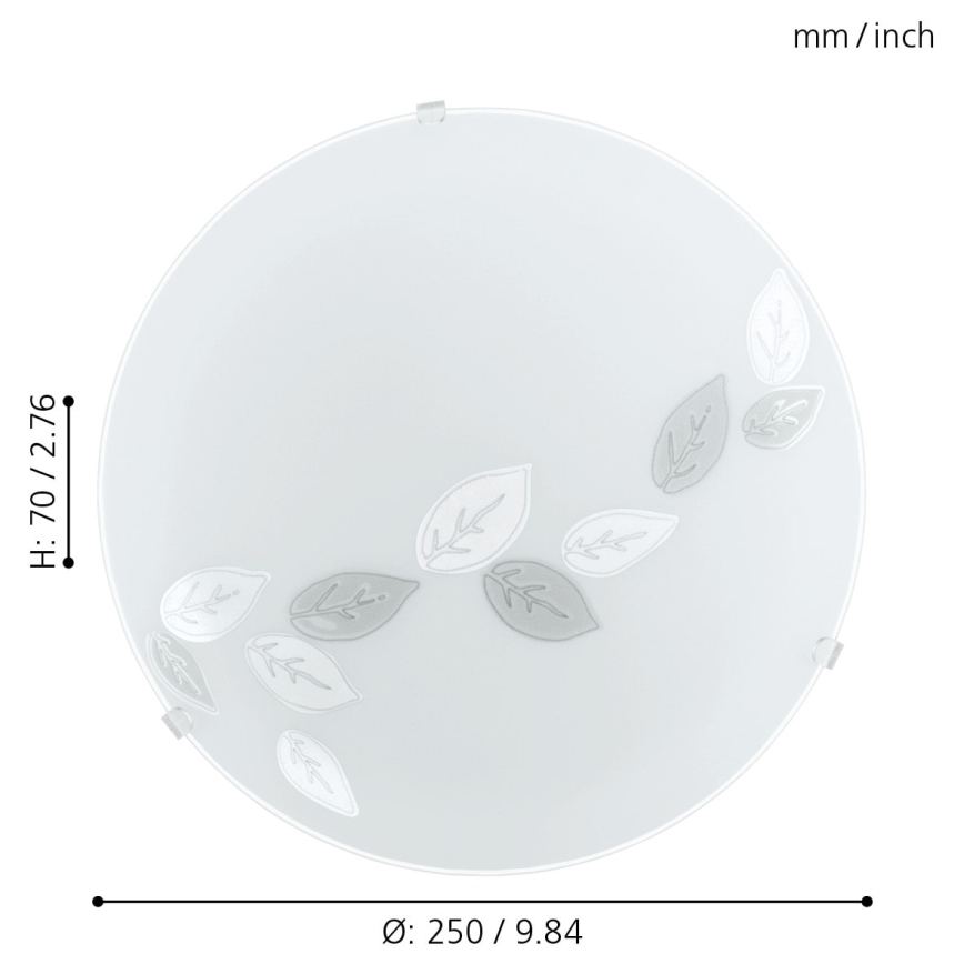 Eglo - Laevalgusti 1xE27/25W/230V
