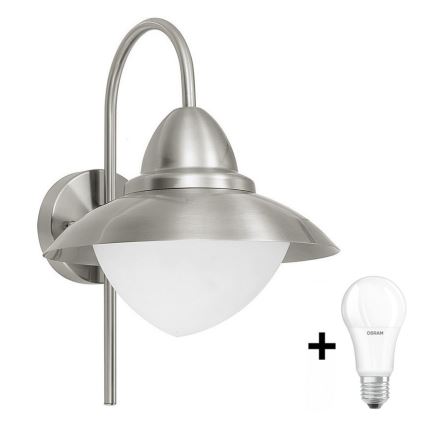 EGLO - LED Väli seinavalgusti 1xE27/8,5W - LED pirn TASUTA IP44 2700K