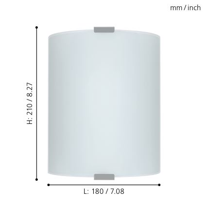 Eglo - Seina- / laevalgusti 1xE27/60W white