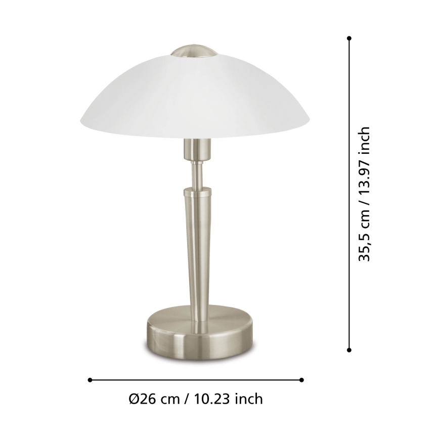 Eglo - Hämardatav laualamp 1xE14/40W/230V