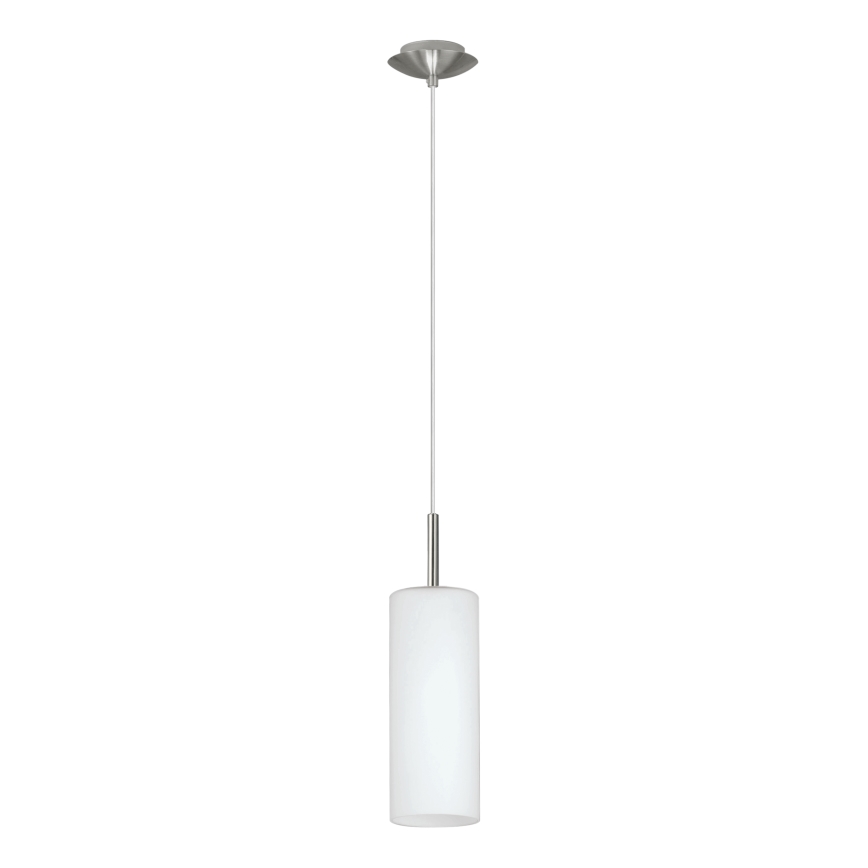 Eglo - juhtmega lühter 1xE27/60W valge