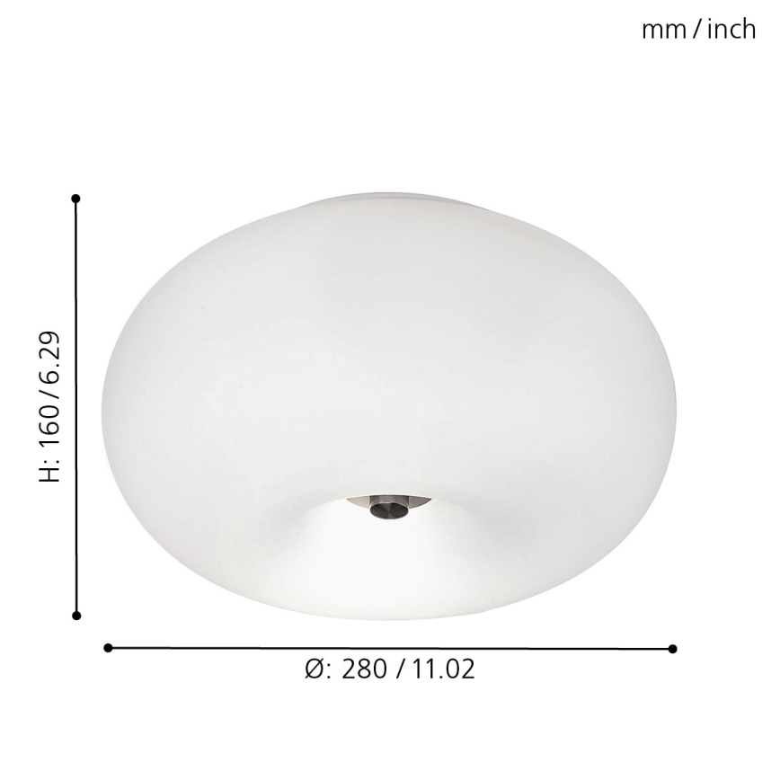 EGLO - Laevalgusti OPTICA 2xE27/60W d. 28 cm