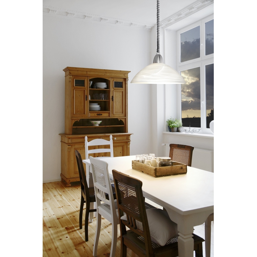 Eglo - Allatõmmatav lamp 1xE27/60W