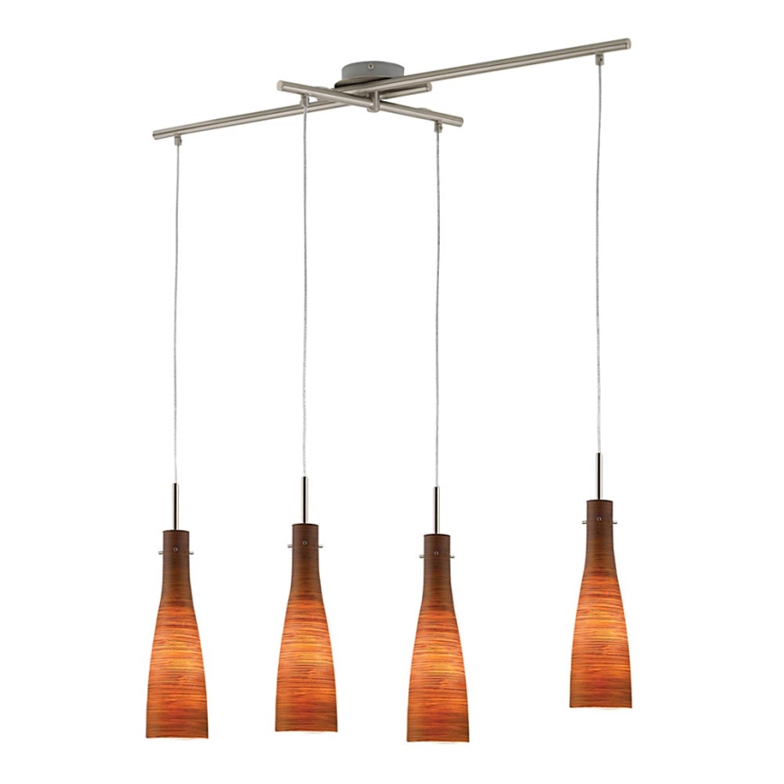 EGLO 88233 - Nööriga lühter KAMEO 4xE14/60W/230V