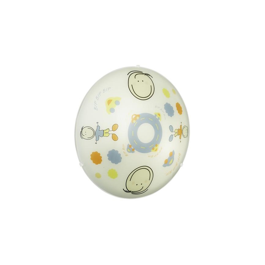 EGLO 88972 - Laevalgusti lastetuppa JUNIOR 2  2xE27/60W värviline