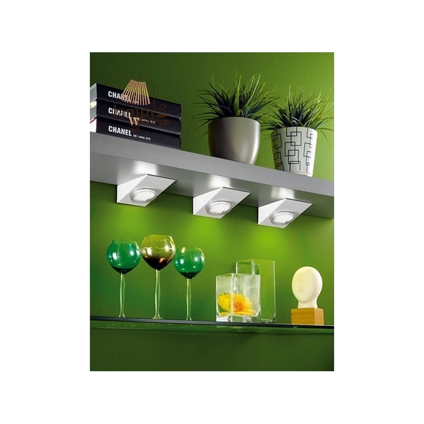 Eglo 89608 - KOMPLEKT 3x Kohtvalgusti KOB 3xGX53/7W/230V