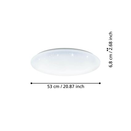 Eglo - LED Hämardatav laevalgusti LED/44,8W/230V 2700-6500K ZigBee