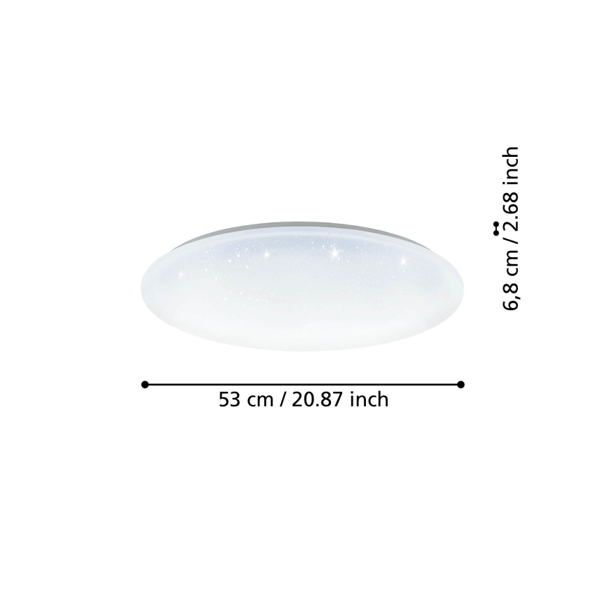 Eglo - LED Hämardatav laevalgusti LED/44,8W/230V 2700-6500K ZigBee