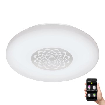 Eglo 900008 - Hämardatav CAPASSO LED-laelamp LED/15,6W/230V 2700-6500K