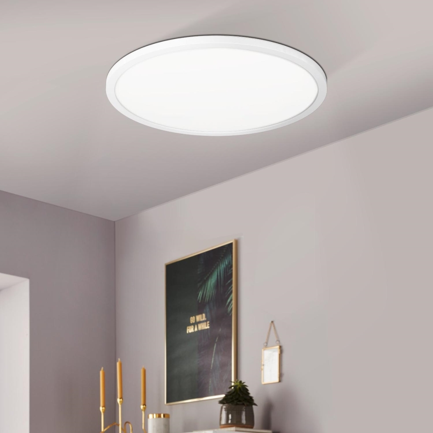Eglo 900086 - LED RGB Hämardatav laevalgusti ROVITO-Z LED/14,6W/230V 2700-6500K d. 29,5 cm valge
