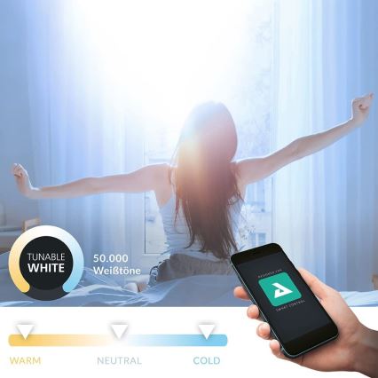 Eglo - hämardatav vannitoa LED-valgusti LED/5,4W/230V IP44 ZigBee läbimõõt 11,7 cm