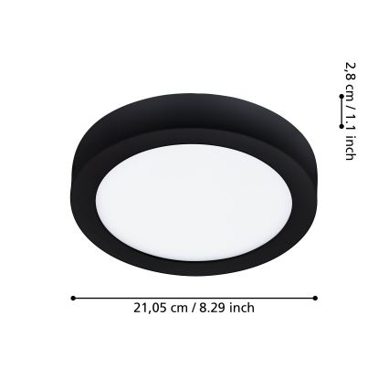 Eglo - LED Hämardatav valgusti vannituppa LED/16,5W/230V IP44 ZigBee