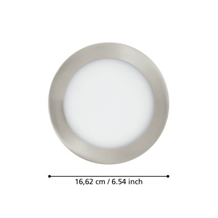 Eglo - LED Hämardatav süvistatav valgusti vannituppa LED/10,5W/230V IP44 ZigBee