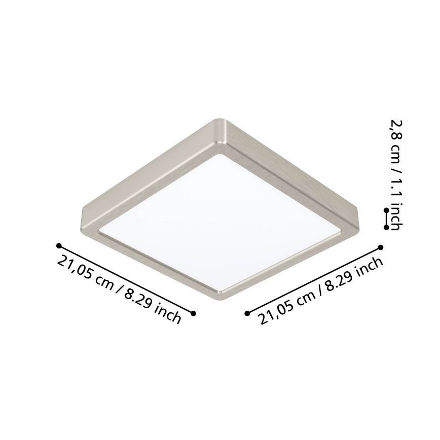 Eglo - LED Hämardatav valgusti vannituppa  LED/16,5W/230V IP44 ZigBee