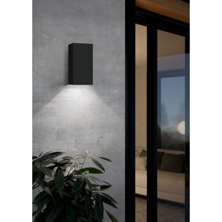 Eglo - LED RGB Väli hämardatav seinavalgusti 2xGU10/5W/230V IP55 2700-6500K