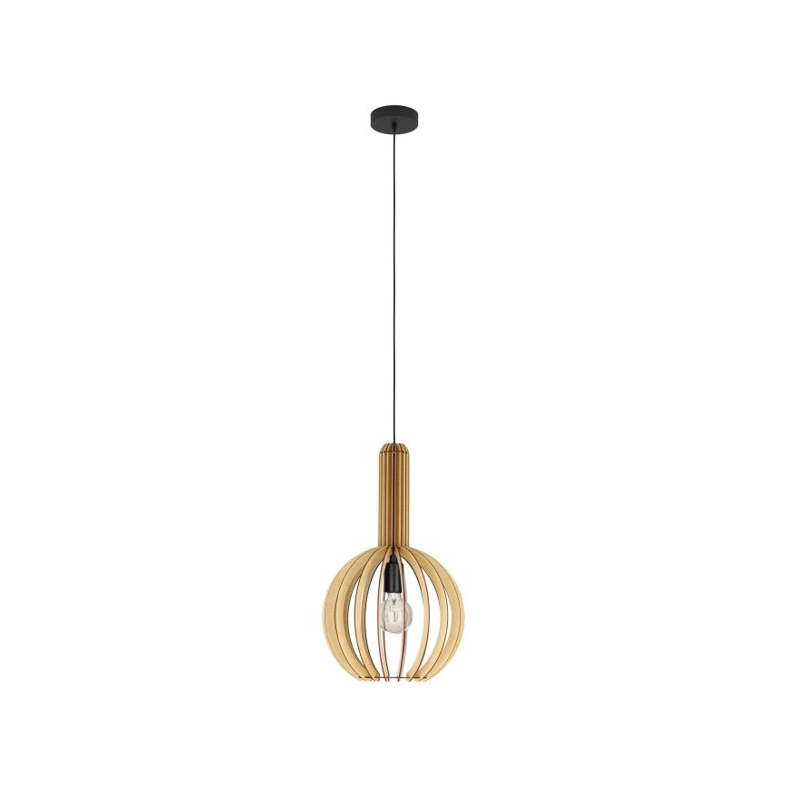 Eglo - Lühter 1xE27/40W/230V d. 31 cm beež