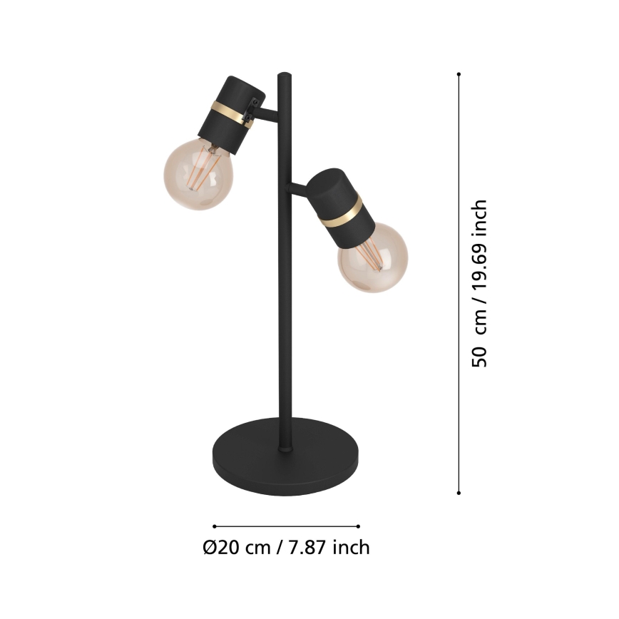 Eglo - Laualamp 2xE27/10W/230V