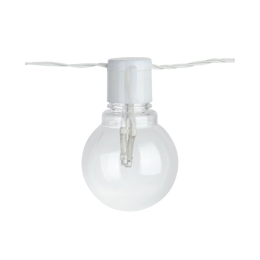 Eglo - LED Väli dekoratiivne valguskett 16xLED/0,064W/24V IP44 valge