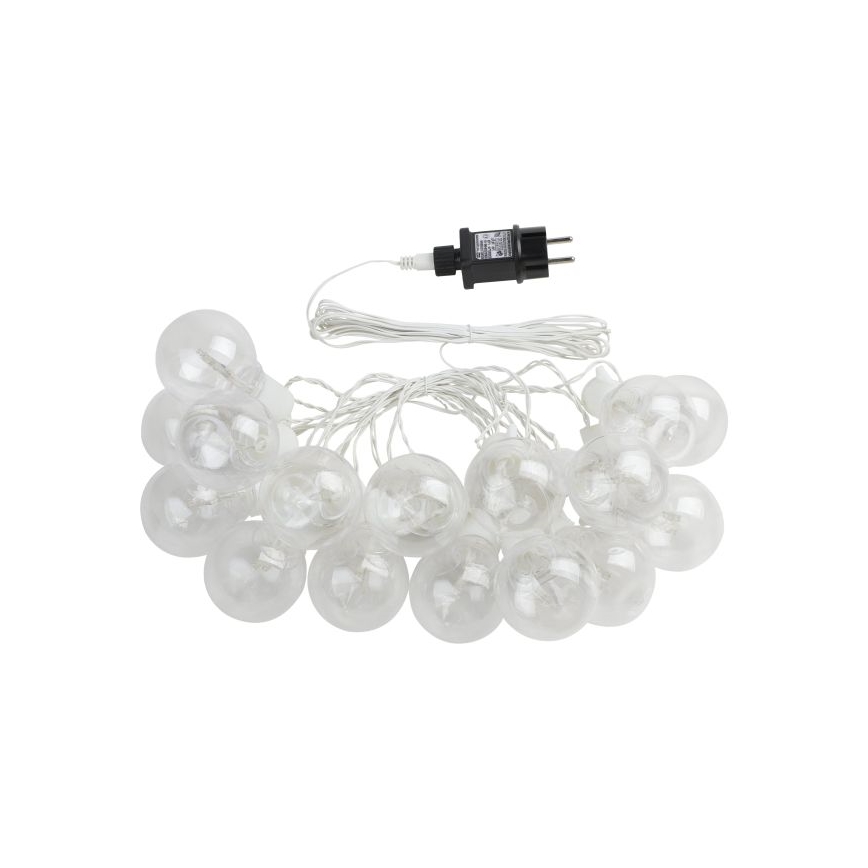 Eglo - LED Väli dekoratiivne valguskett 16xLED/0,064W/24V IP44 valge