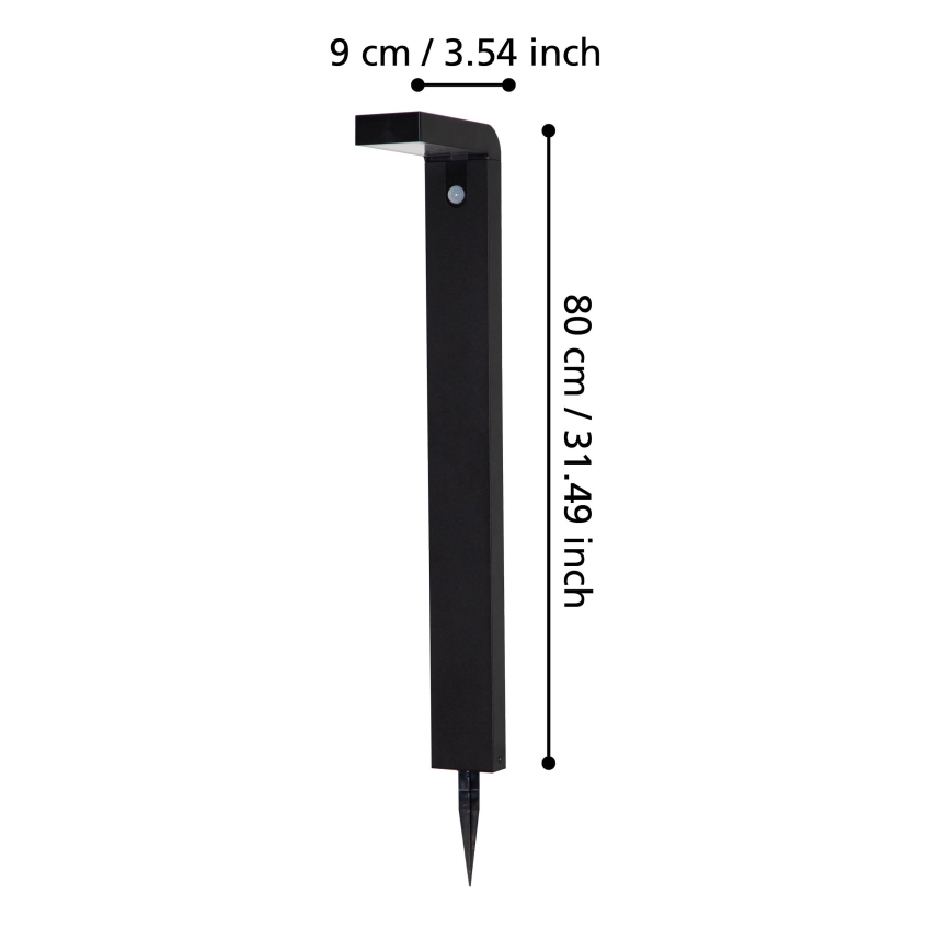 Eglo - LED Väli päikesepaneeliga valgusti anduriga 18xLED/0,2W/3,7V 2200 mAh IP44