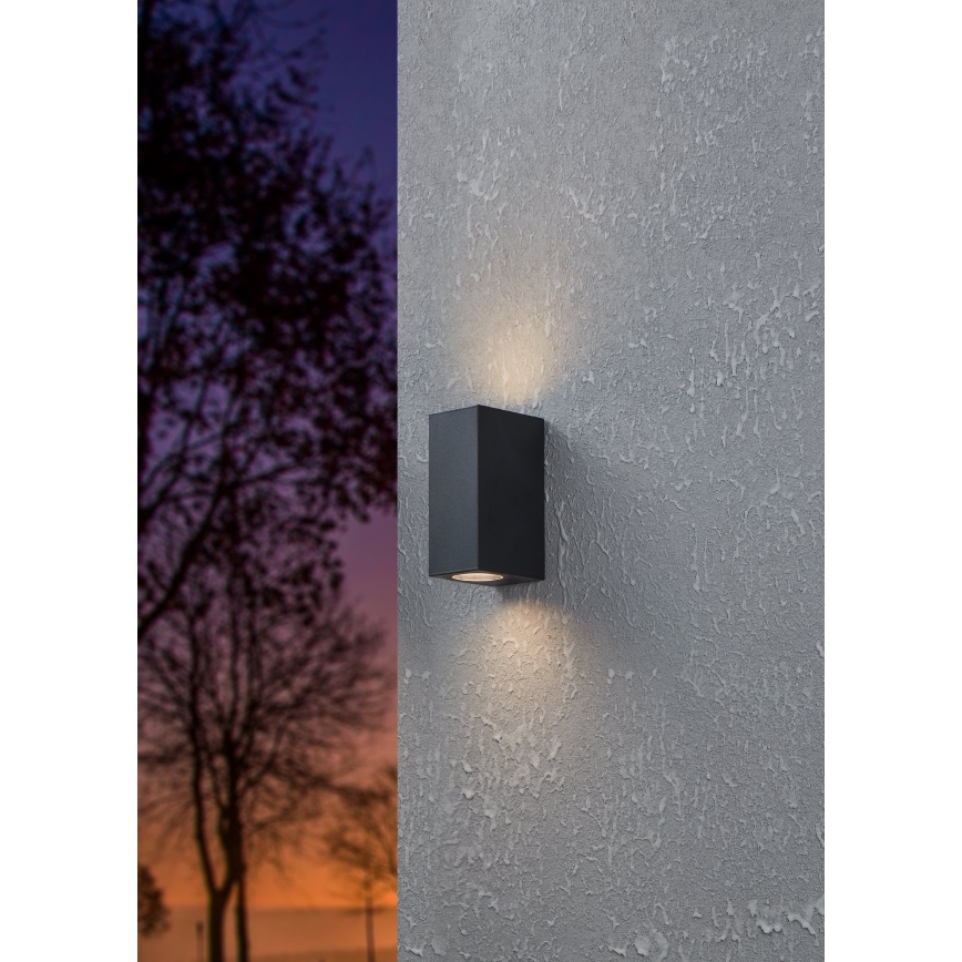 Eglo - LED Väli seinavalgusti 2xGU10/4,6W/230V IP44