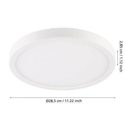 Eglo - LED Vannitoa laevalgusti LED/20,5W/230V IP44 valge