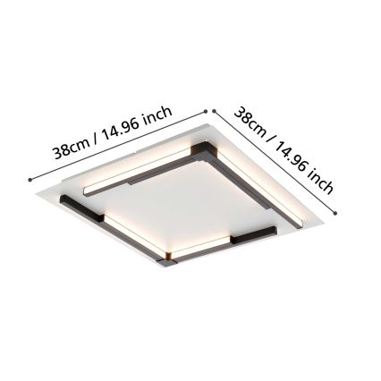 Eglo - LED Hämardatav laevalgusti LED/25W/230V