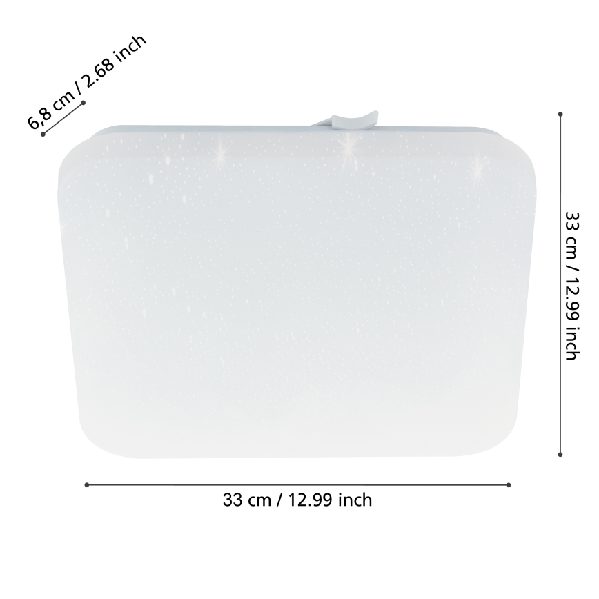 Eglo - LED Vannitoa laevalgusti LED/14,6W/230V IP44