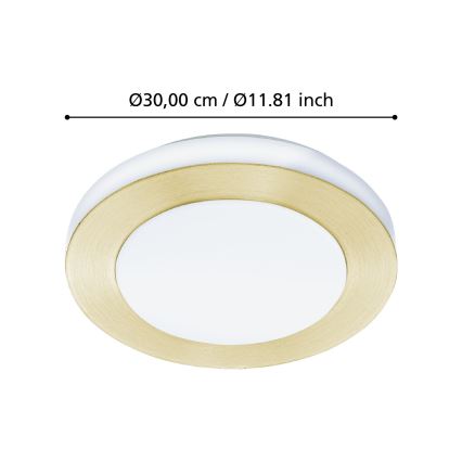 Eglo - LED Vannitoa laevalgusti LED/10,8W/230V IP44