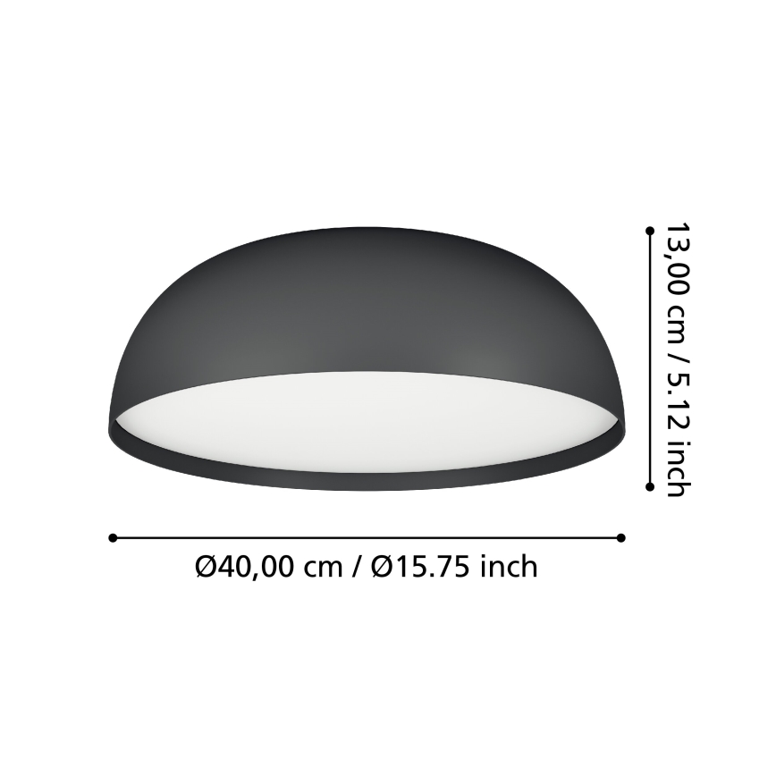 Eglo - LED RGB Hämardatav laevalgusti 3xLED/7,5W/230V 2700-6500K d. 40 cm