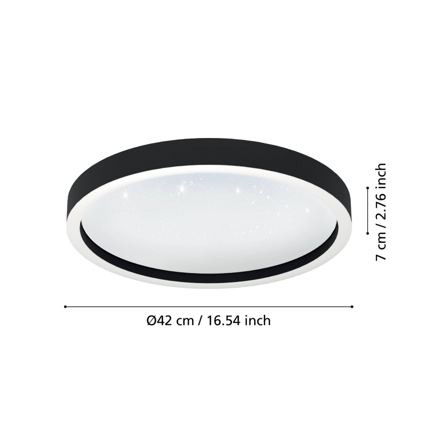 Eglo - LED RGBW Hämardatav laevalgusti LED/17,8W/230V 2700-6500K