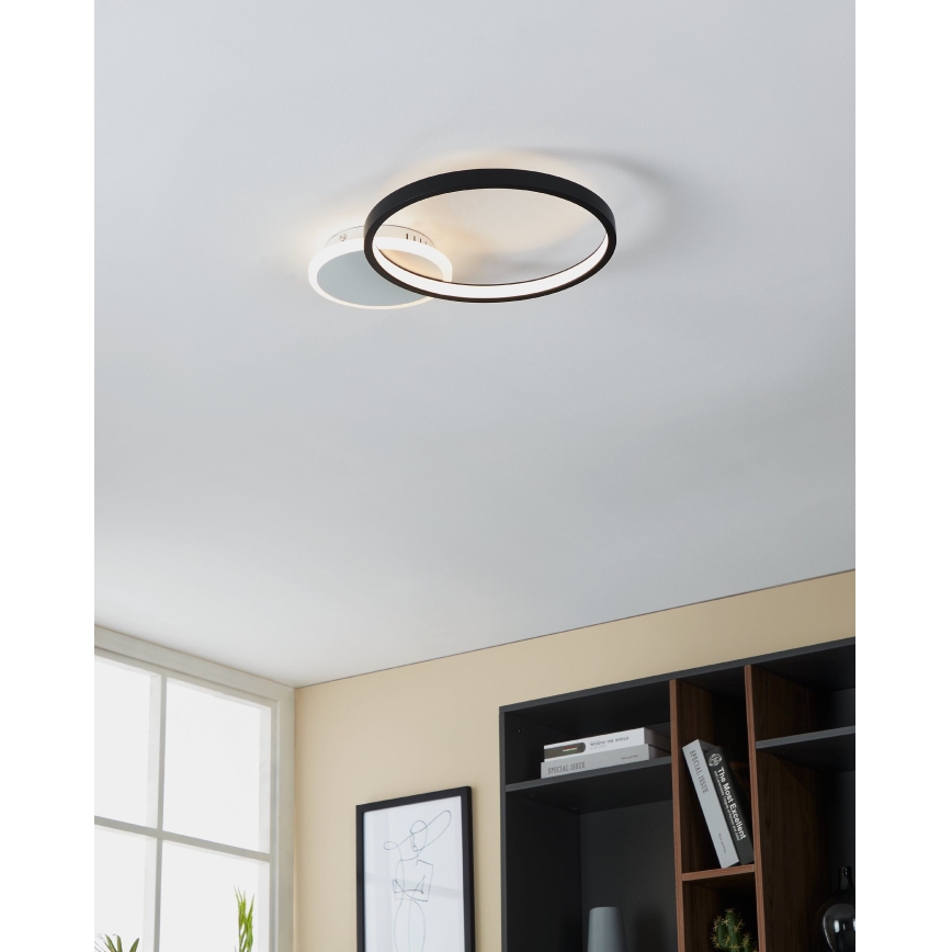 Eglo - LED Hämardatav laevalgusti LED/15W/230V must + pult