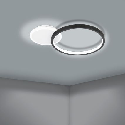 Eglo - LED Hämardatav laevalgusti LED/15W/230V must + pult
