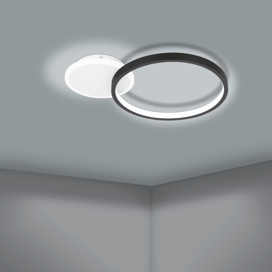 Eglo - LED Hämardatav laevalgusti LED/15W/230V must + pult