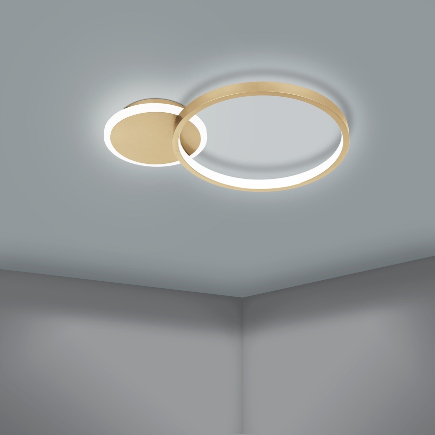 Eglo - LED Hämardatav laevalgusti LED/15W/230V kuldne + pult