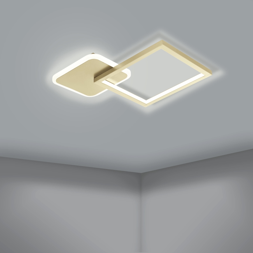 Eglo - LED Hämardatav laevalgusti LED/15W/230V kuldne + kaugjuhtimispult
