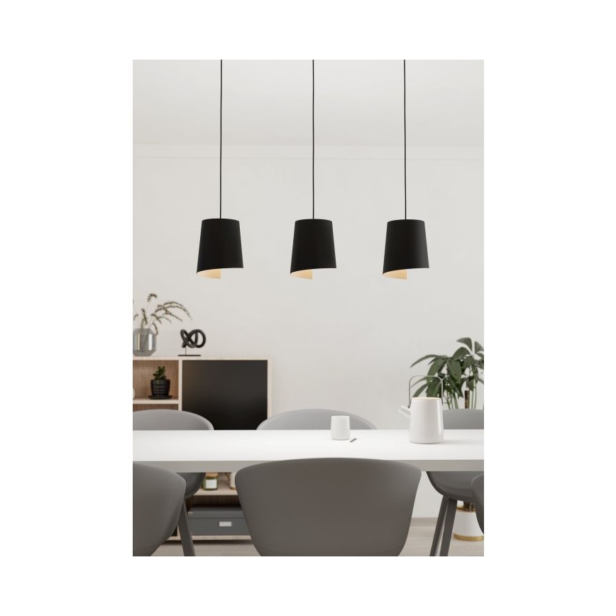 Eglo - Lühter 3xE27/40W/230V