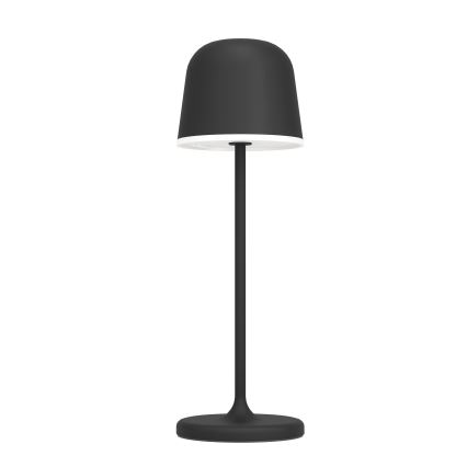 Eglo - LED Hämardatav väli laetav lamp LED/2,2W/5V 1800 mAh must IP54