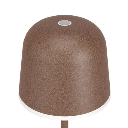 Eglo - LED Hämardatav väli laetav lamp LED/2,2W/5V 1800mAh pruun IP54