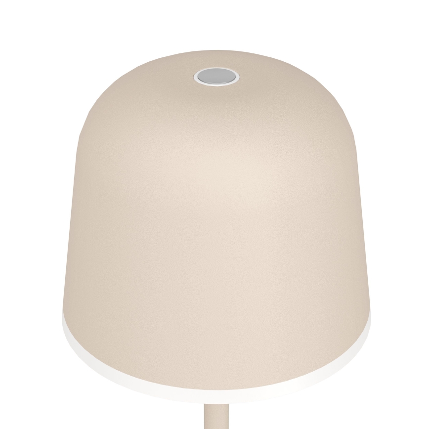 Eglo - LED Hämardatav väli laetav lamp LED/2,2W/5V 1800 mAh beež IP54