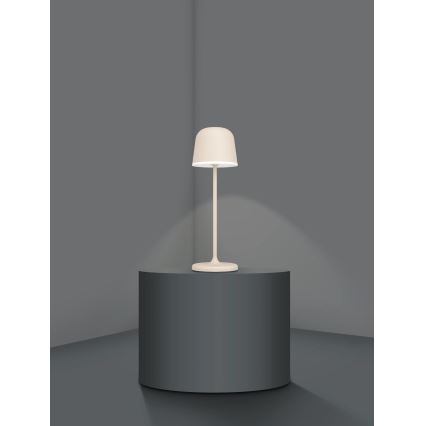 Eglo - LED Hämardatav väli laetav lamp LED/2,2W/5V 1800 mAh beež IP54