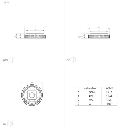 Eglo - LED Laevalgusti LED/24W/230V