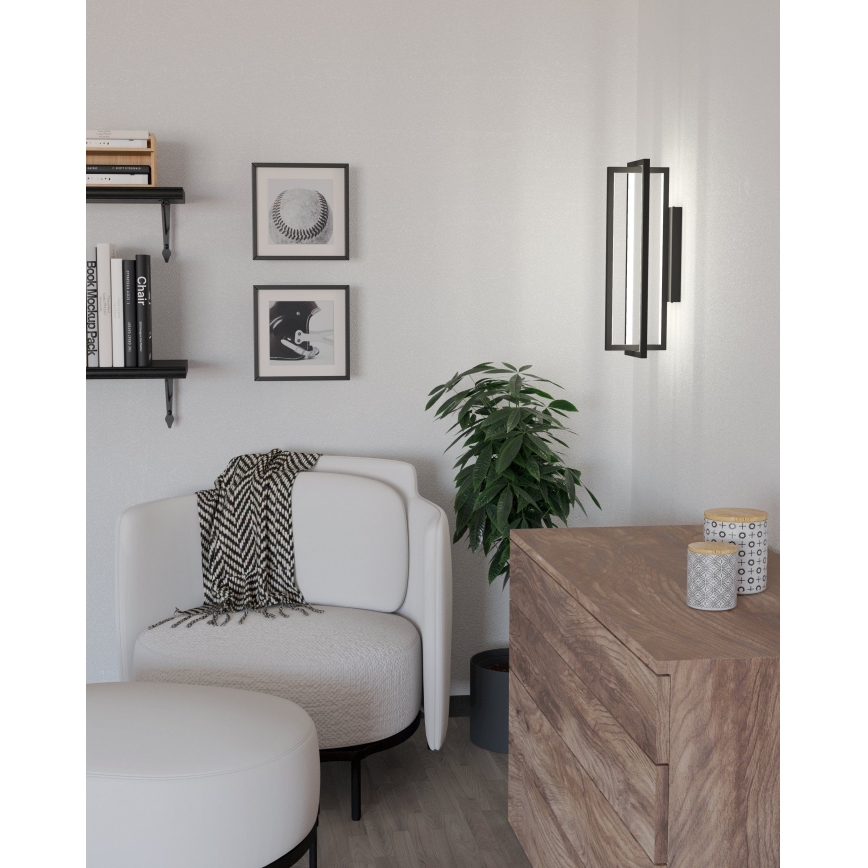 Eglo - LED Hämardatav seinavalgusti LED/15,5W/230V + kaugjuhtimispult