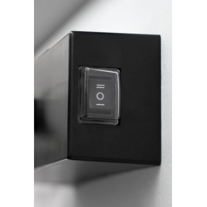 Eglo - LED Peeglivalgusti vannituppa LED/5W/230V IP44 must