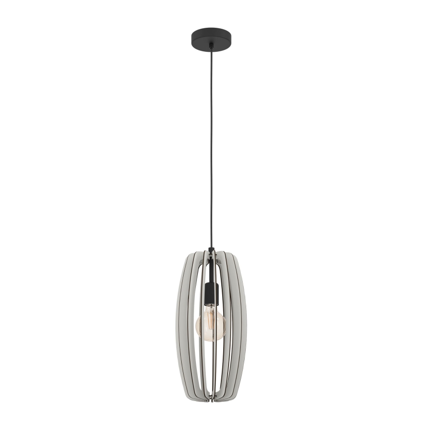 Eglo - Lühter 1xE27/40W/230V kreemikas