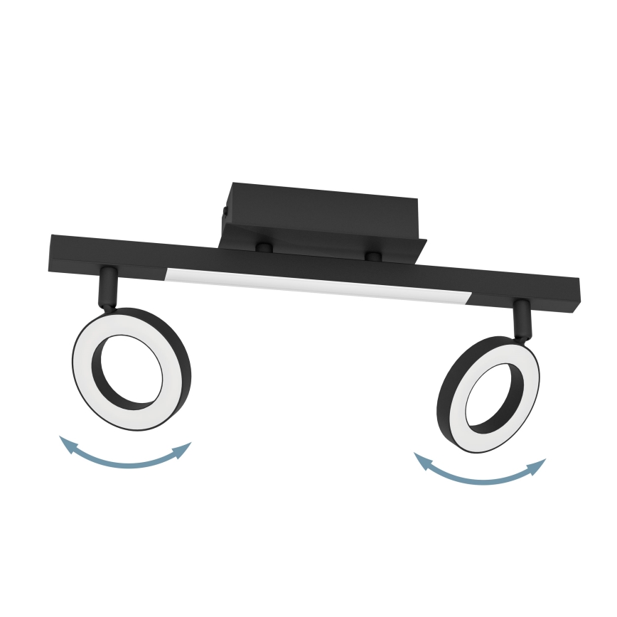 Eglo - LED Kohtvalgusti 2xLED/3,2W/230V + LED/3,3W